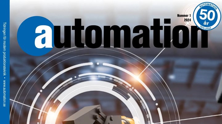 Cover of "Automation" magazine